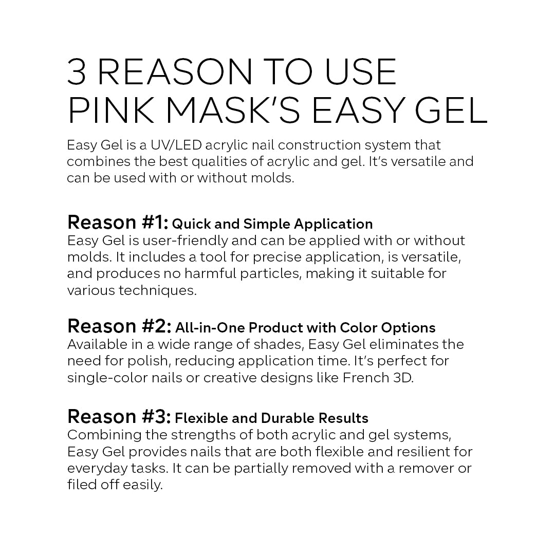 Easy Gel - Pinky Mood - Glamorous Girly - 2 oz