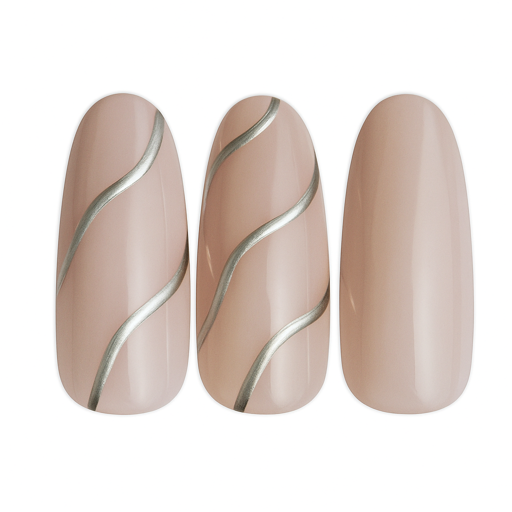 Nail Art Gel Silver Chrome