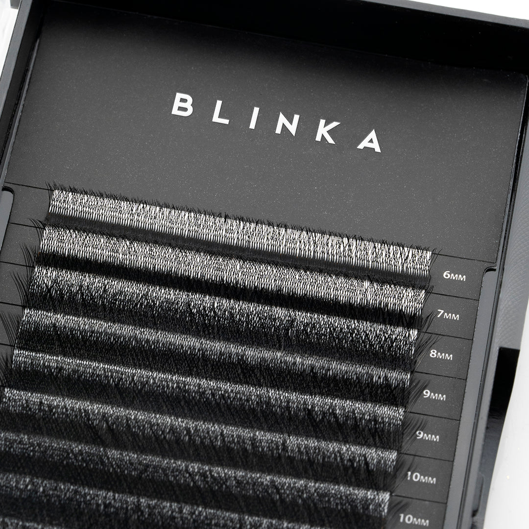 Professional Eyelash Extension - 3D Clover - D Curl