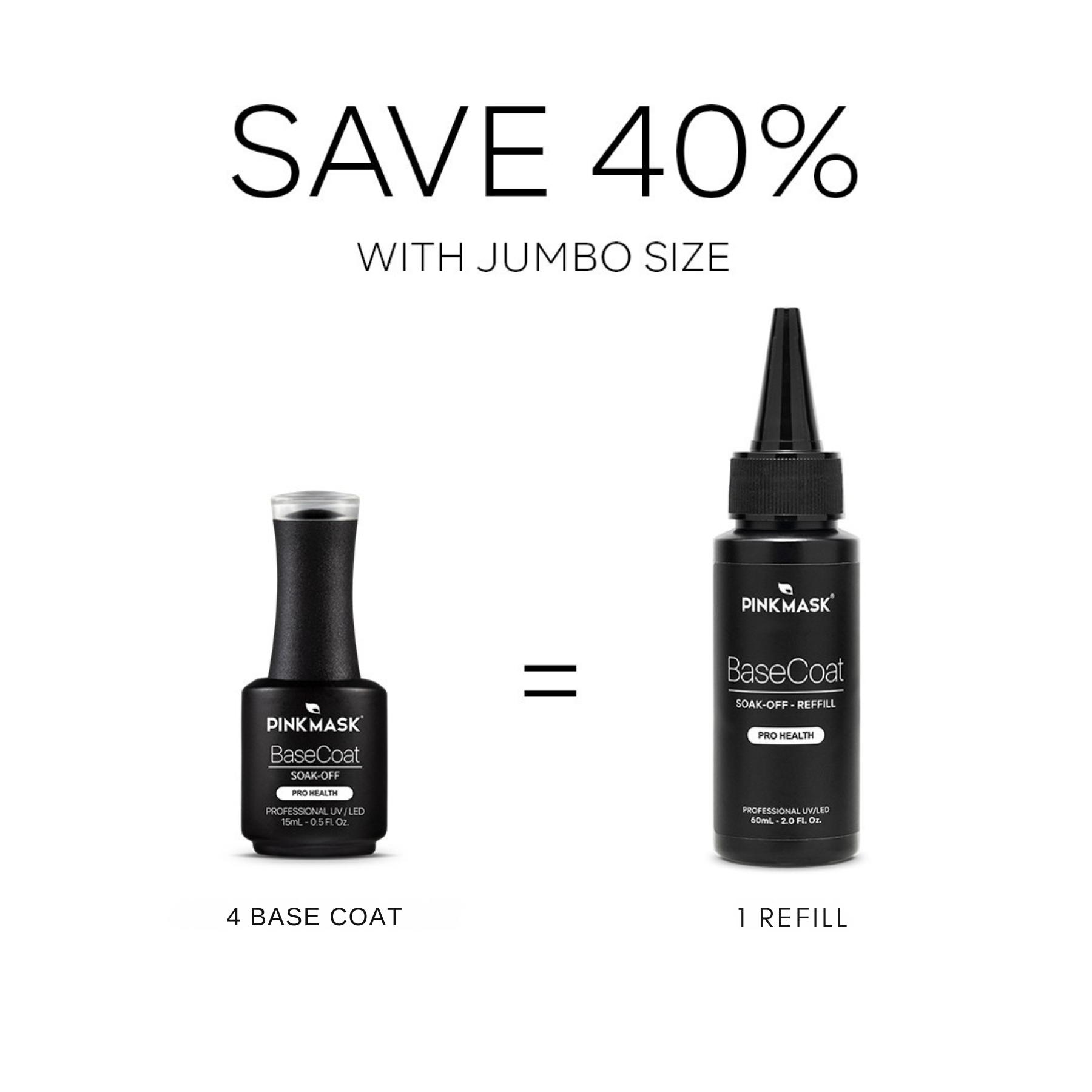 Clear Base Coat Refill - 2 oz