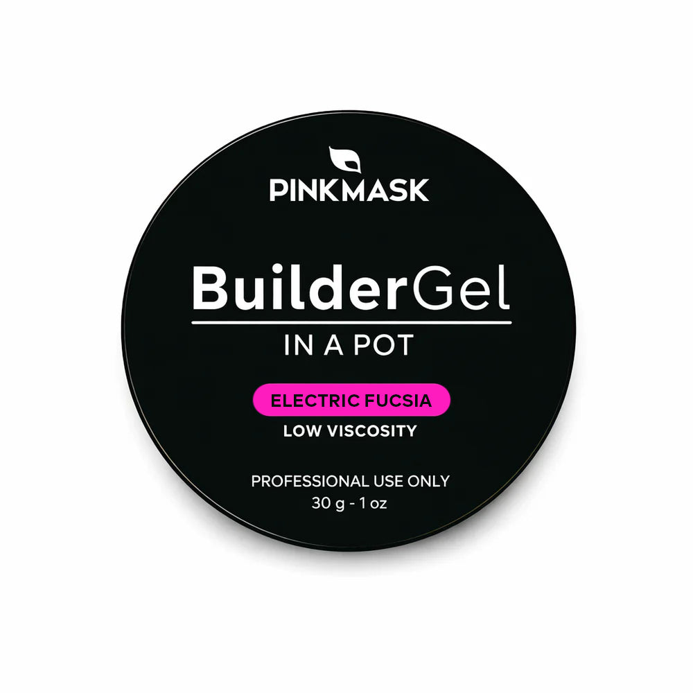 Builder Gel in a Pot - Electric Fucsia