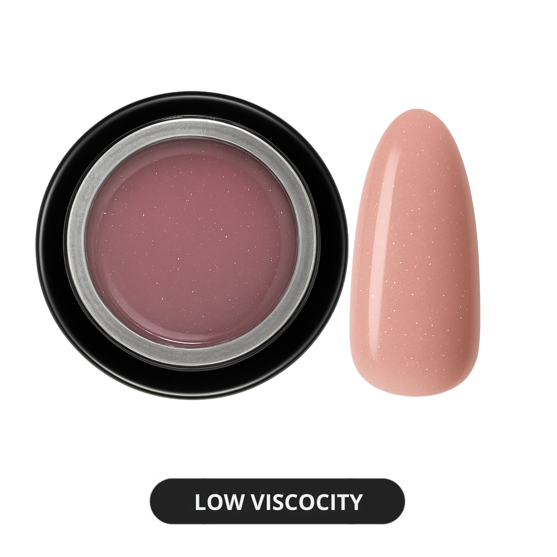 Builder Gel in a Pot - Rose Quartz