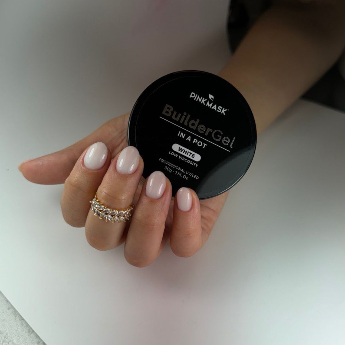 Builder Gel in a Pot - White