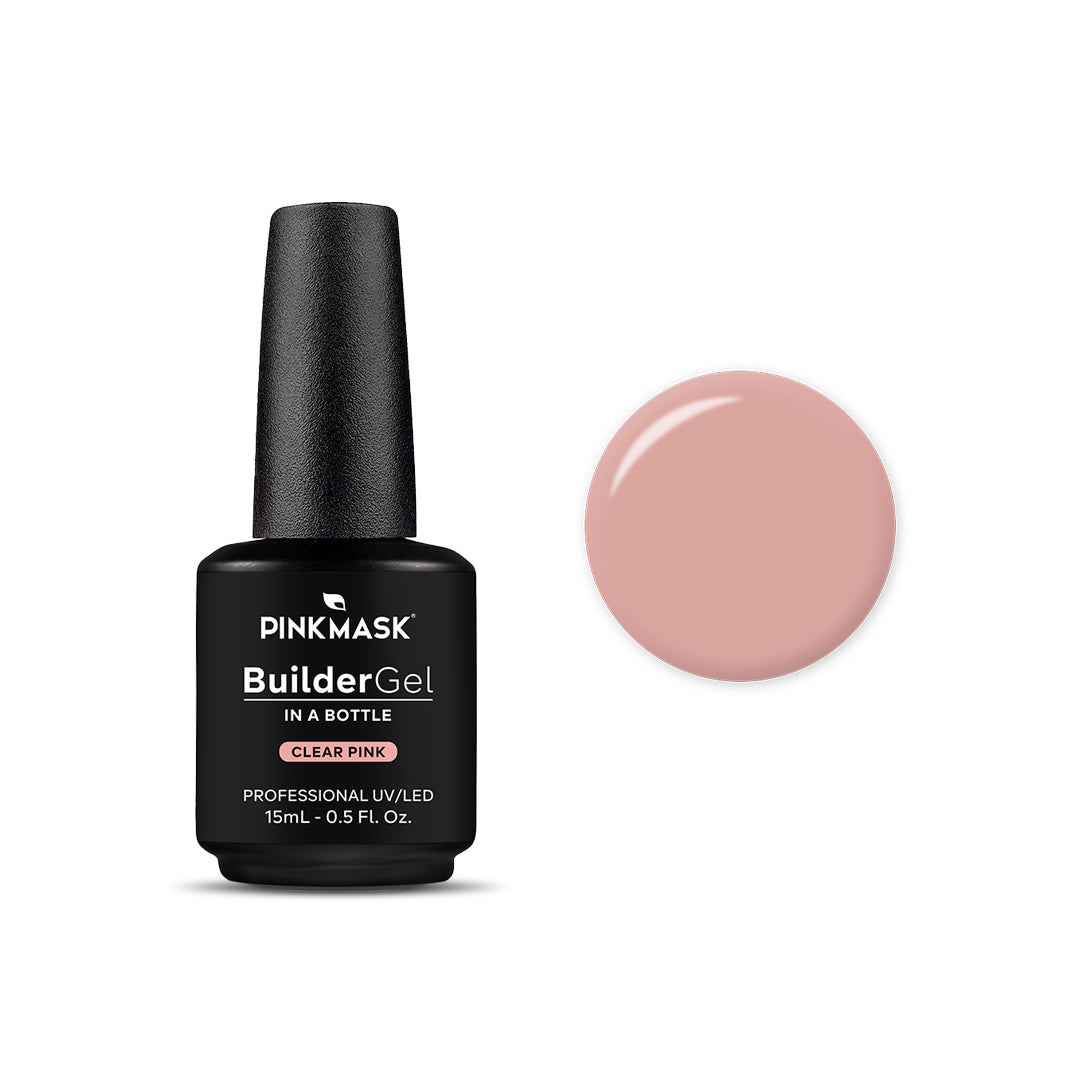 Builder Gel in a Bottle - Clear Pink