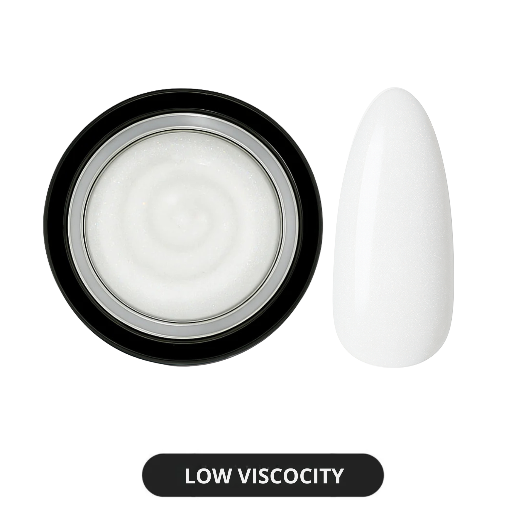 Builder Gel in a Pot - Shimmer White