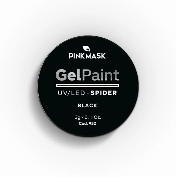 Gel Paint - Spider - Black -SPIDER Col.