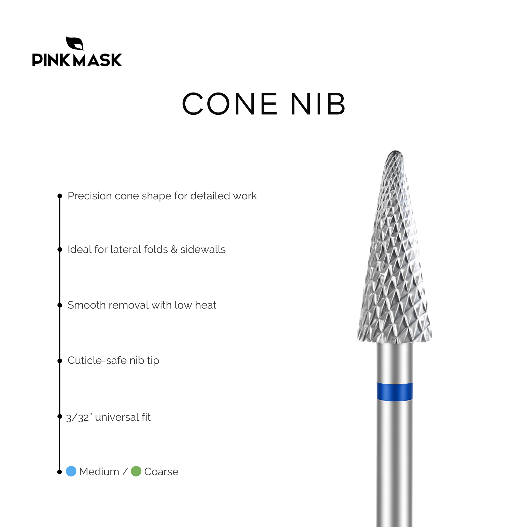 Carbide Bit - Cone Nib