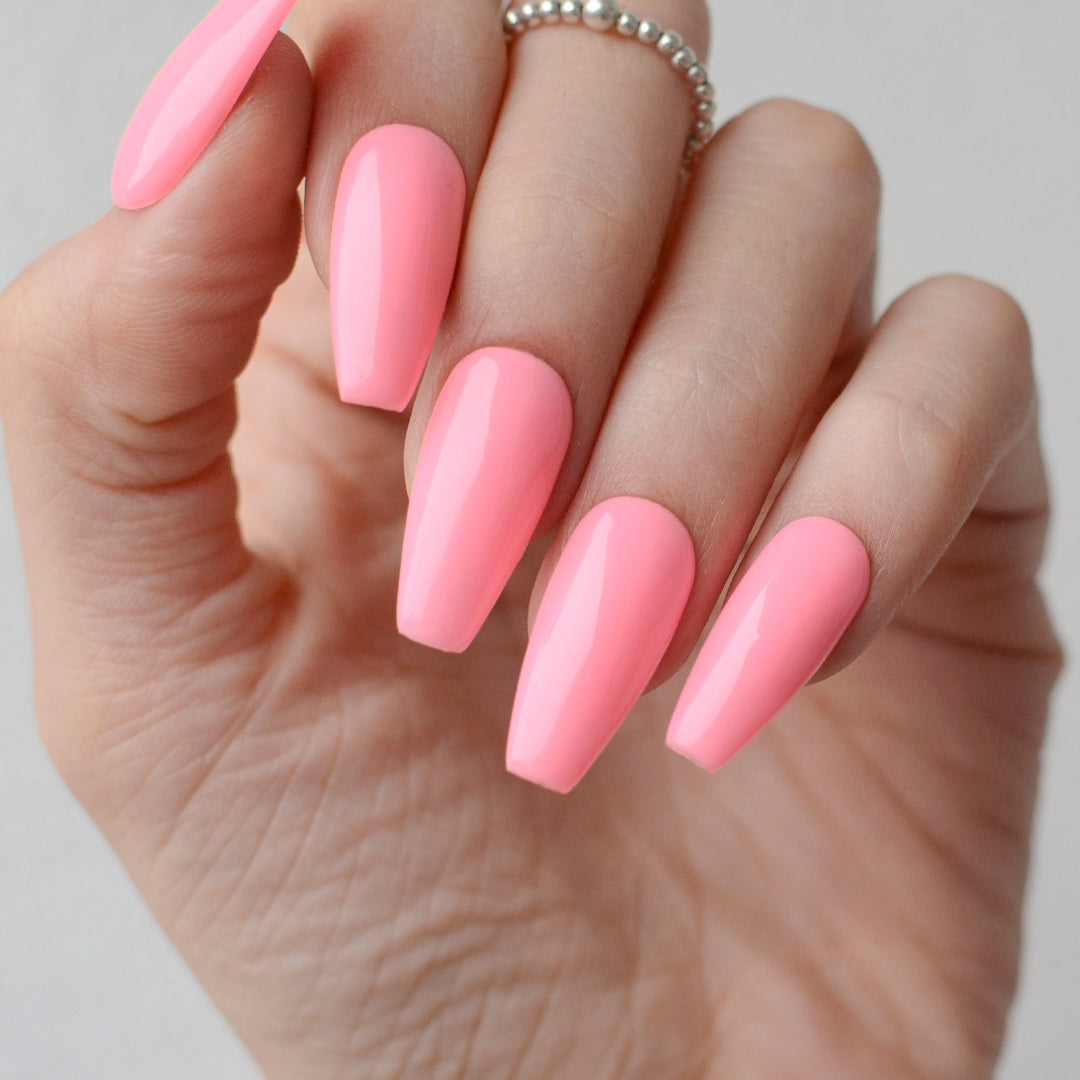 Color Base Coat - Pink Mask - vibrant nail color in 2 steps
