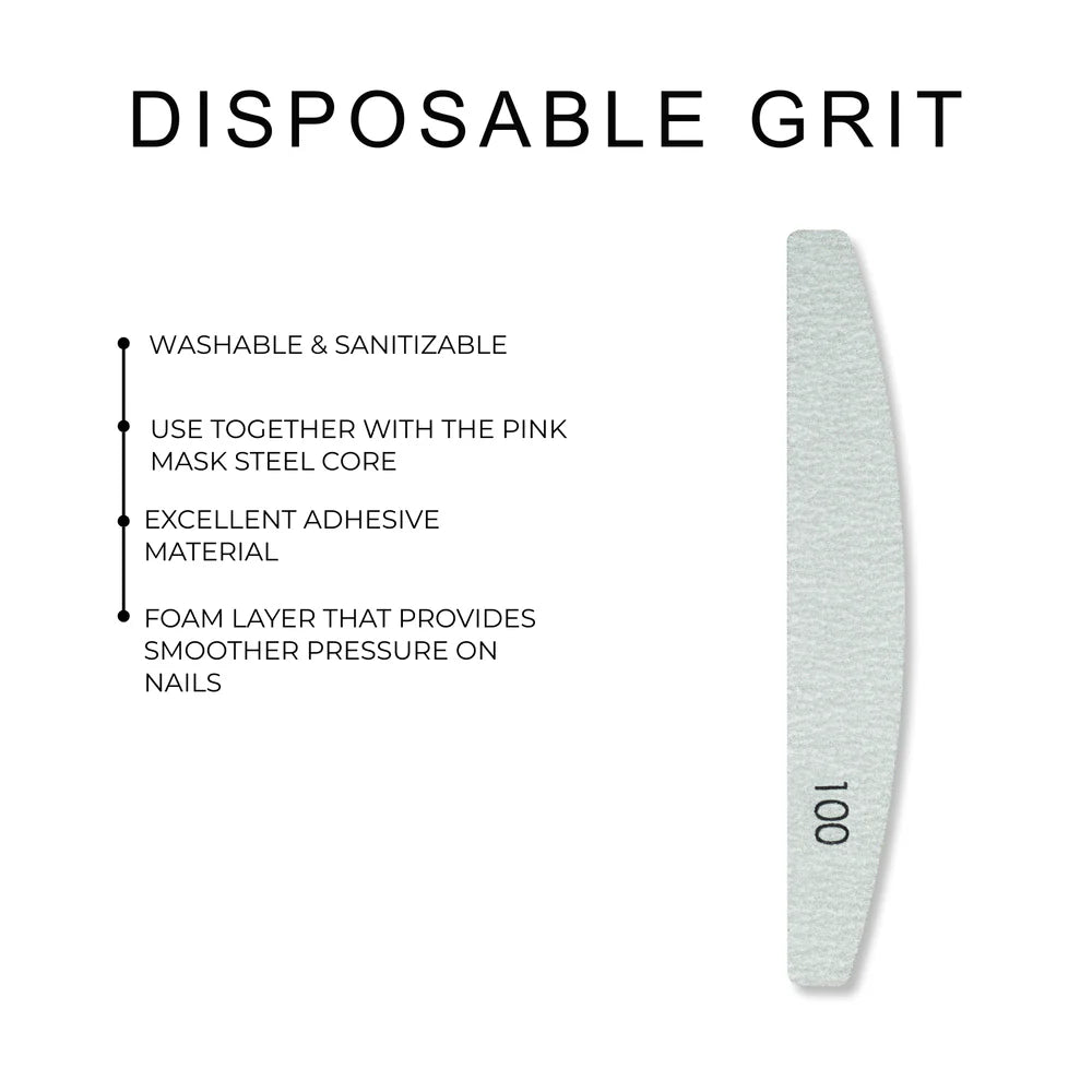 File Disposable Grit 240 x 25u.