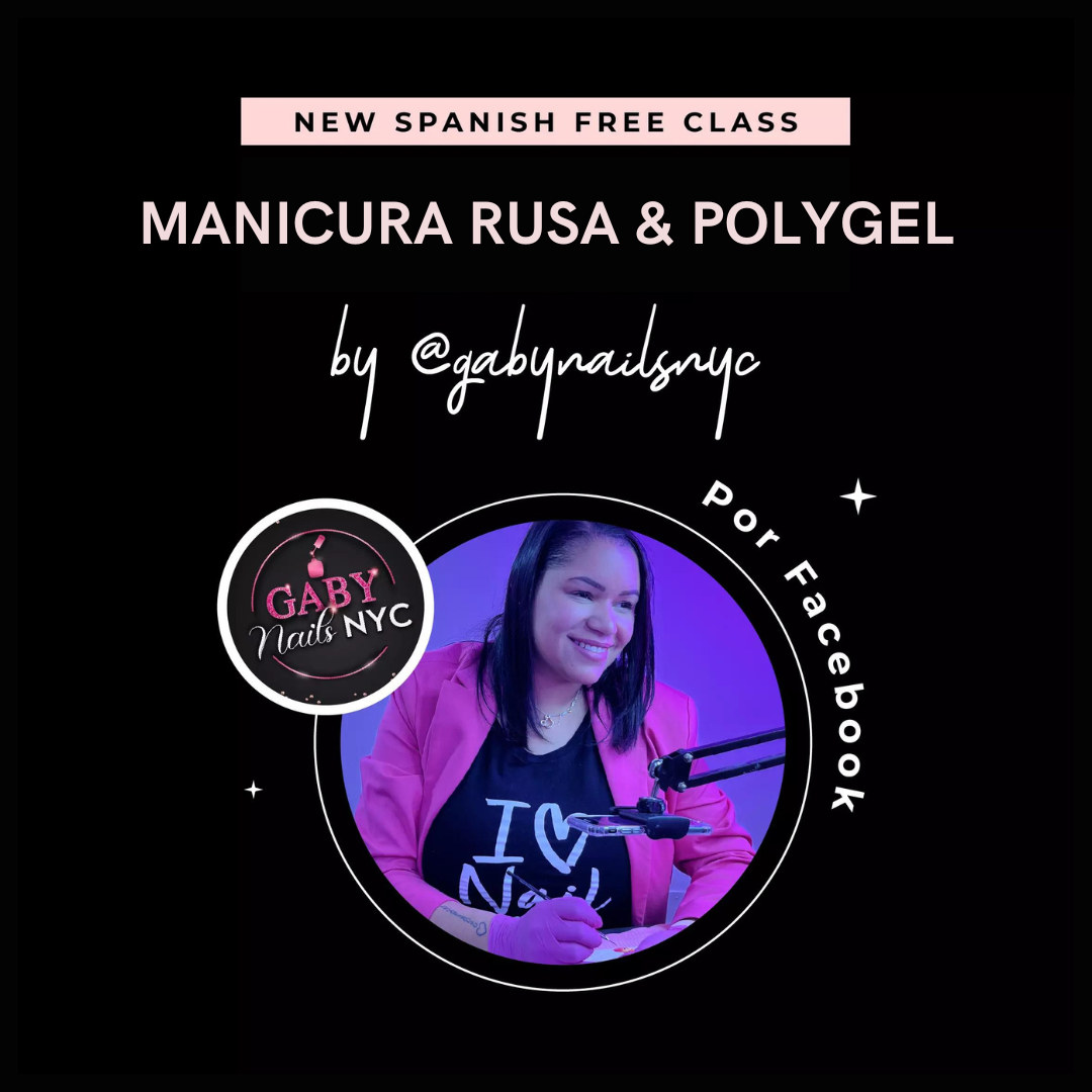 Clase Grabada Gratuita: Manicura Rusa & Polygel