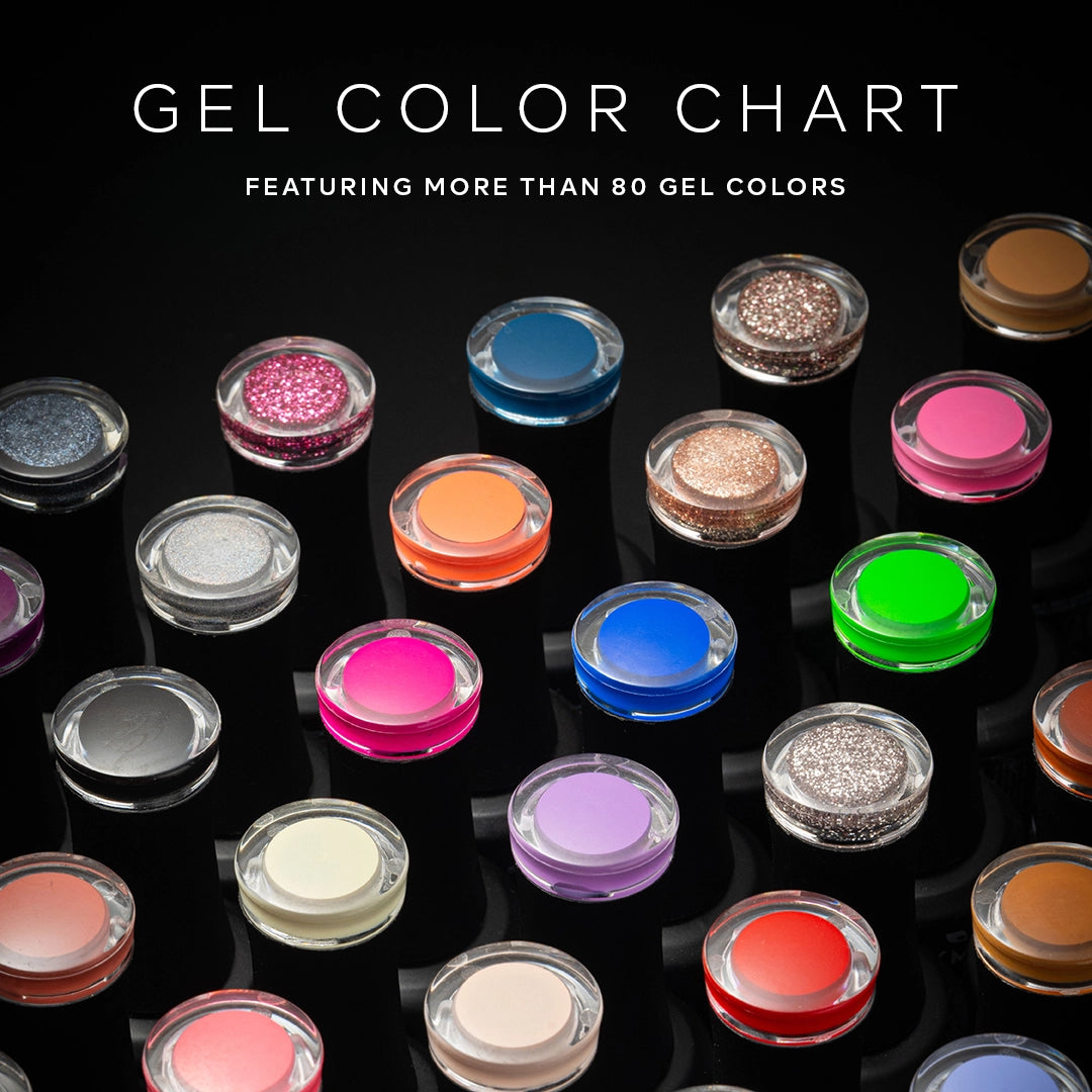 Gel Color - Color Chart