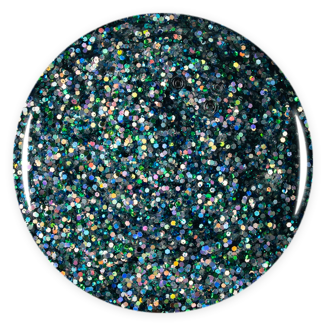 Gel Color - Pink Mask - Green_Verde_ nail polish - esmalte