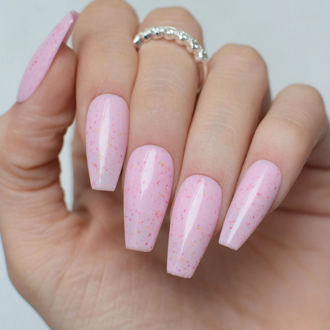 Gel Color - Pink Mask - pink- nail polish - esmalte