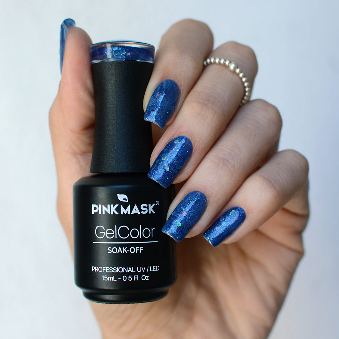 Gel Color - Pink Mask - vibrant nail polish