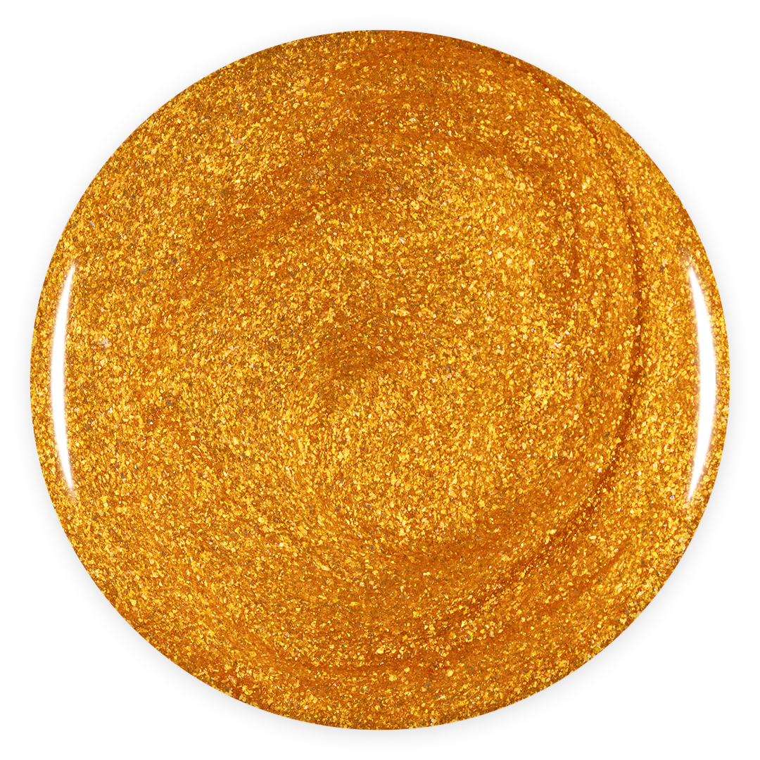 Glitter Gel Color - Pink Mask - vibrant nail polish with sparkling glitter for nail designs