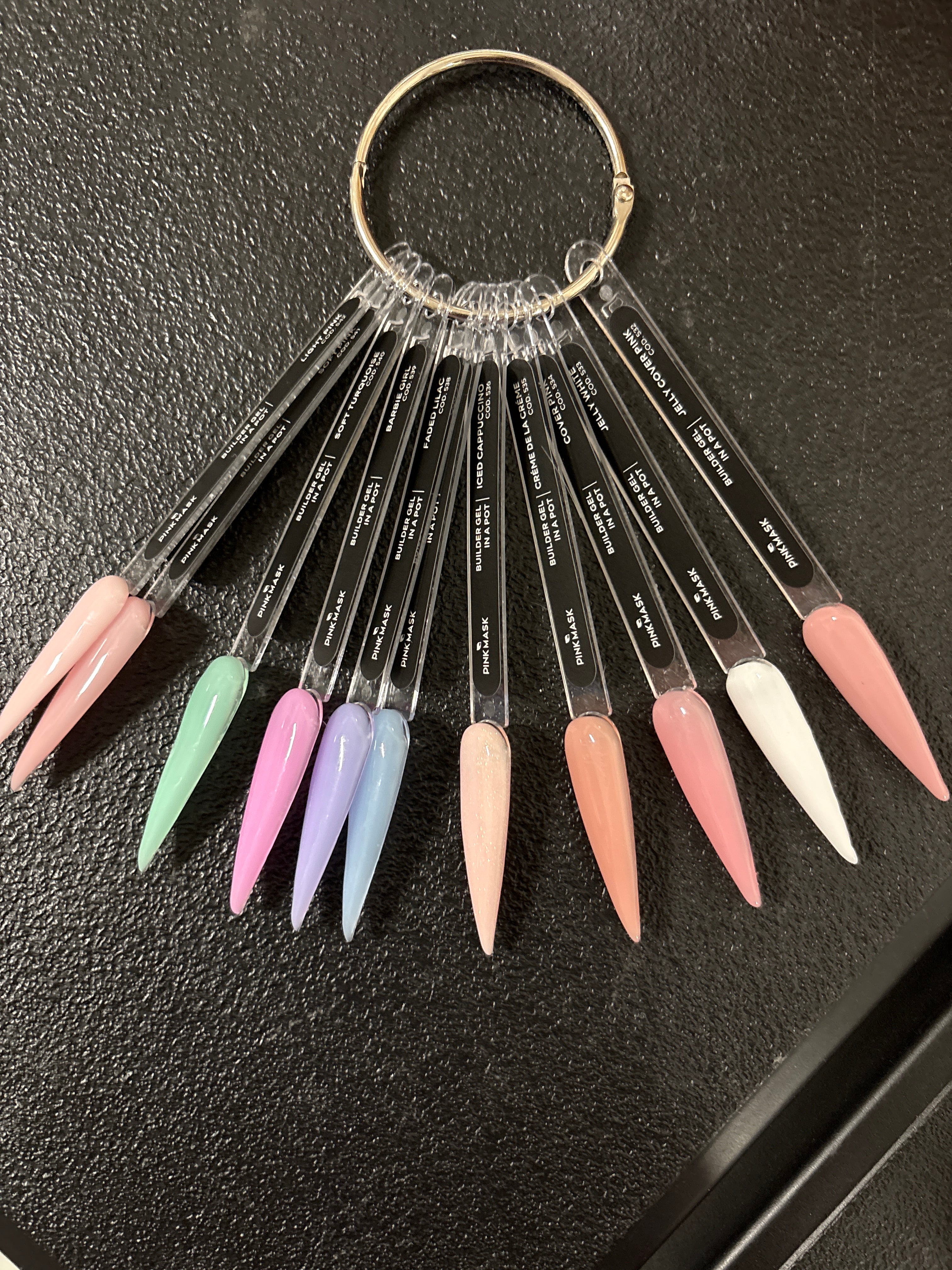 Builder Gel - Color Swatch Stick (BLDRGL-532 al 542)
