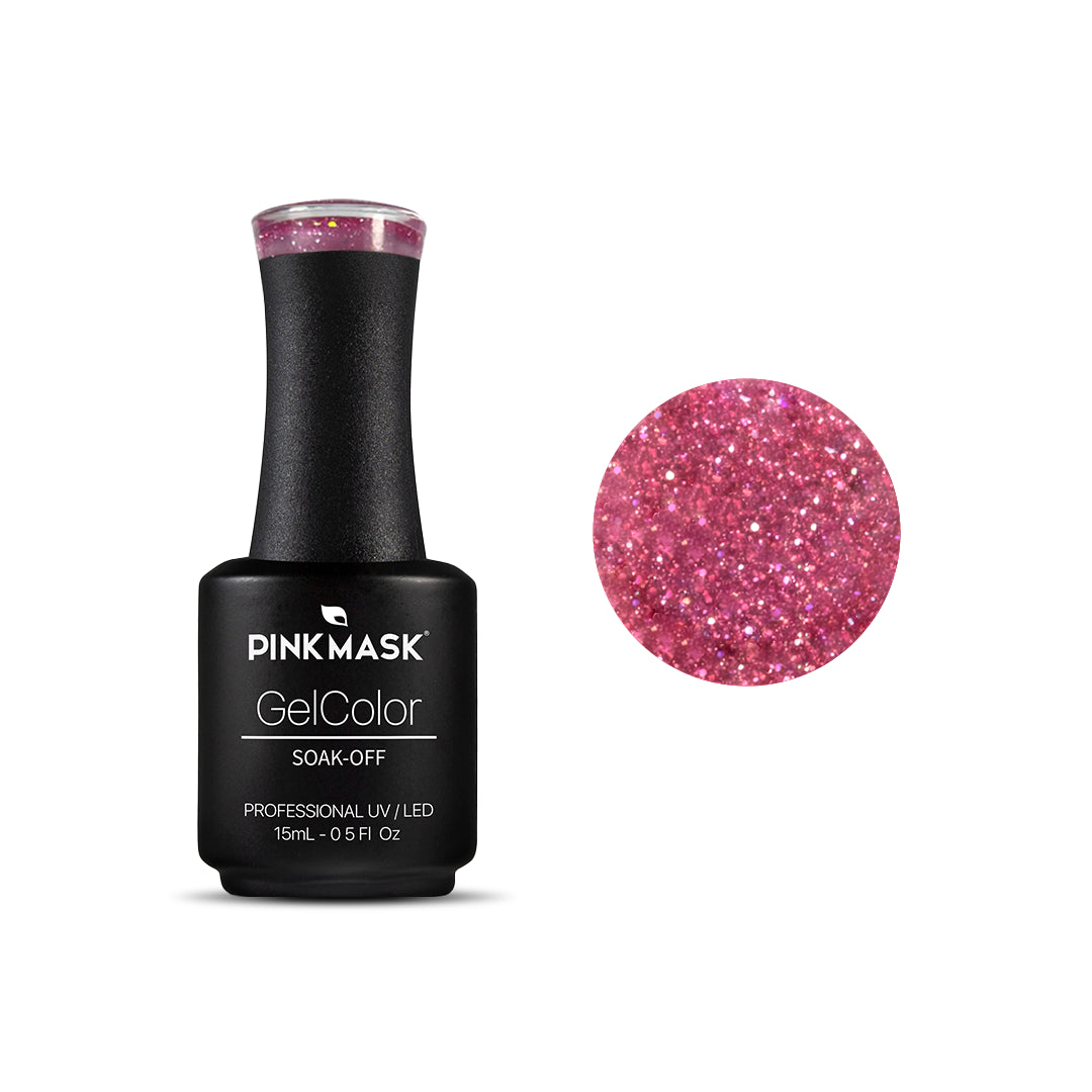 Gel Color - Color Base Coat - Raspberry - Col. Reflective Jelly
