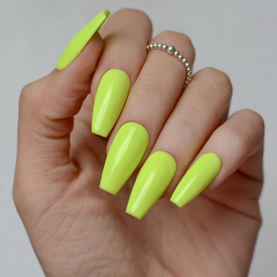 Neon Gel Color - Pink Mask - vibrant and bold nail polish for neon designs