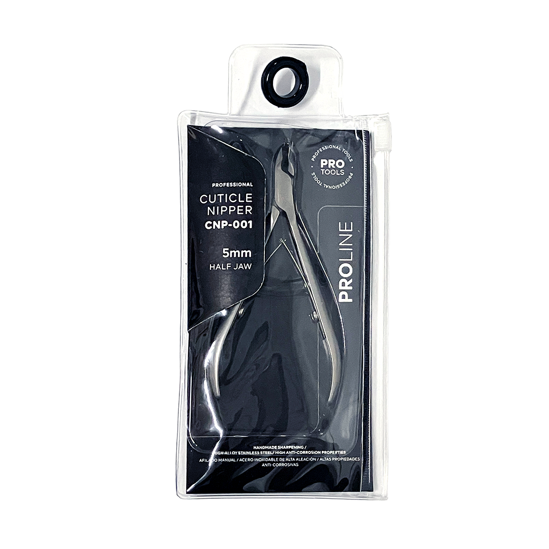 Professional Cuticle Nipper - Pro Line Half Jaw 5 mm