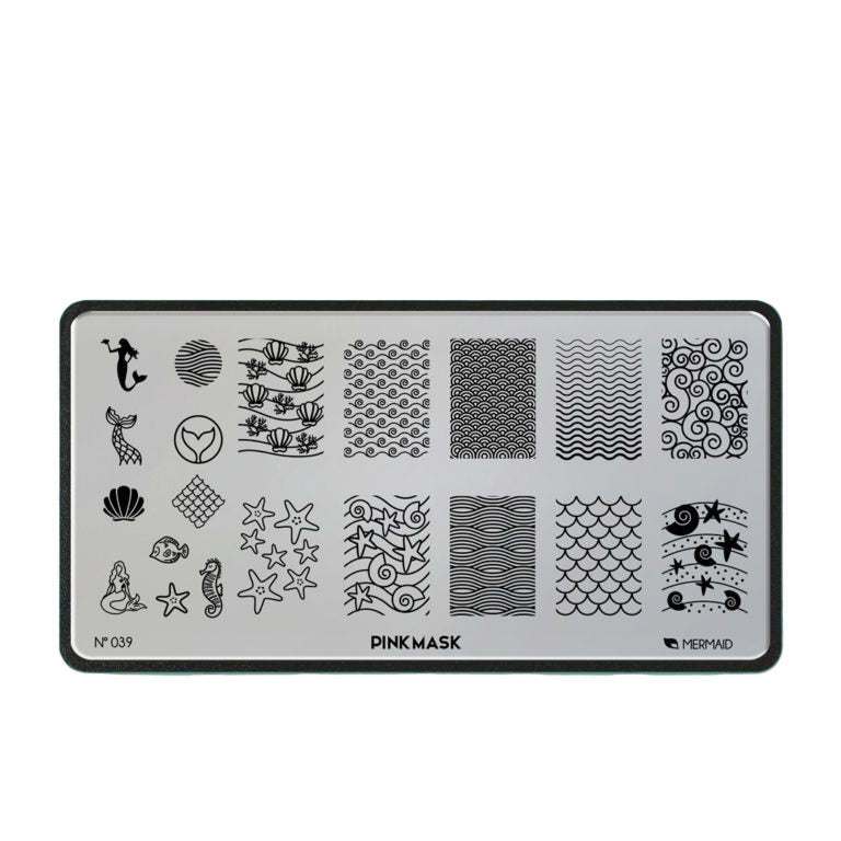 Stamping Plate: MERMAID