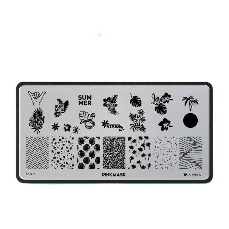 Stamping Plate: Summer #7