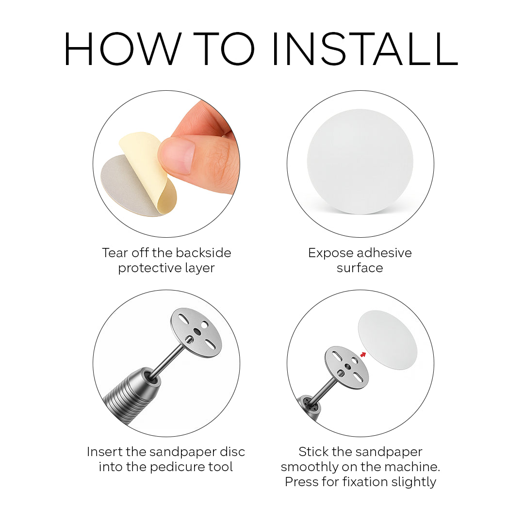 Podo Sanding Disc - 50 units - 15mm