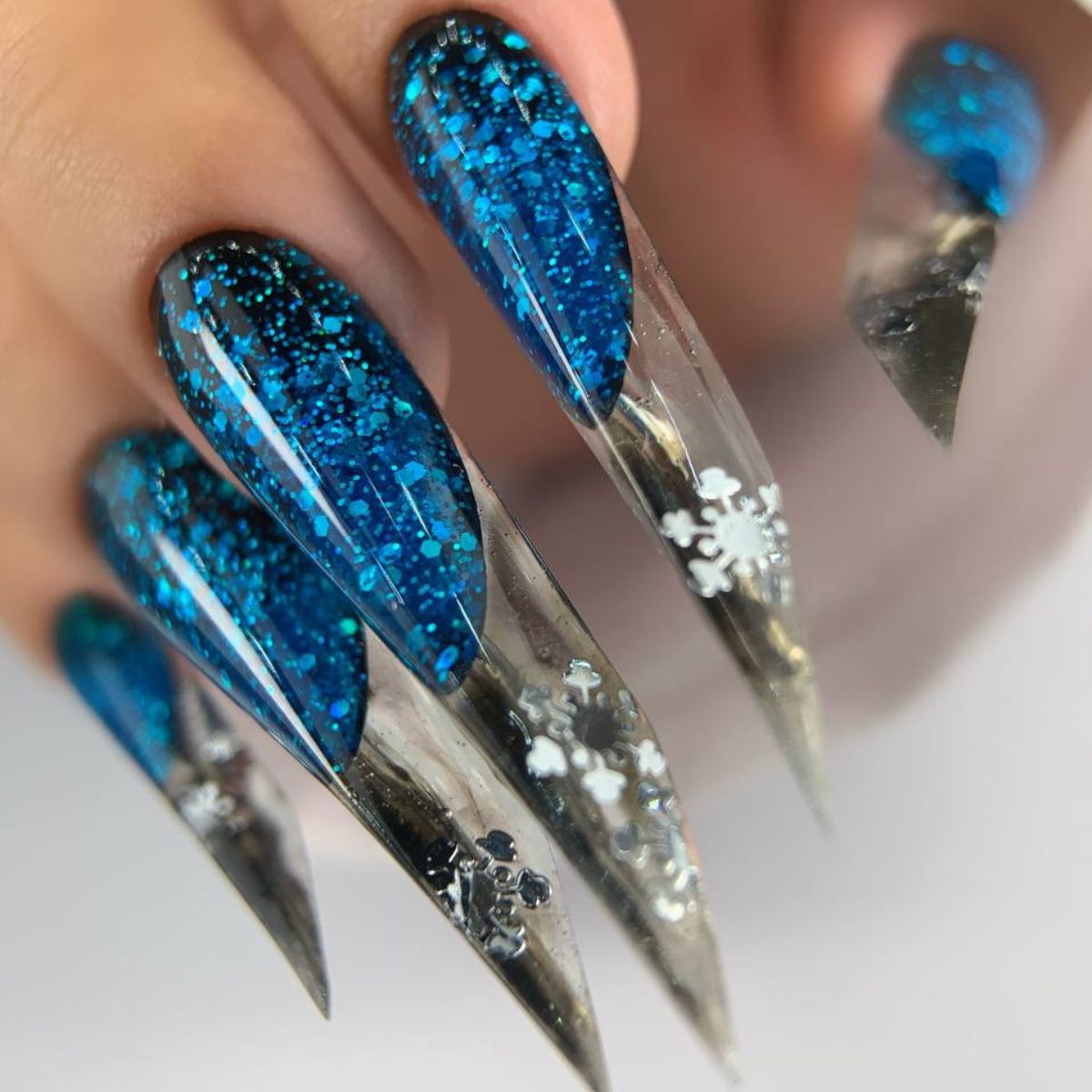 Easy Gel – Sparkly Blue - 2 oz