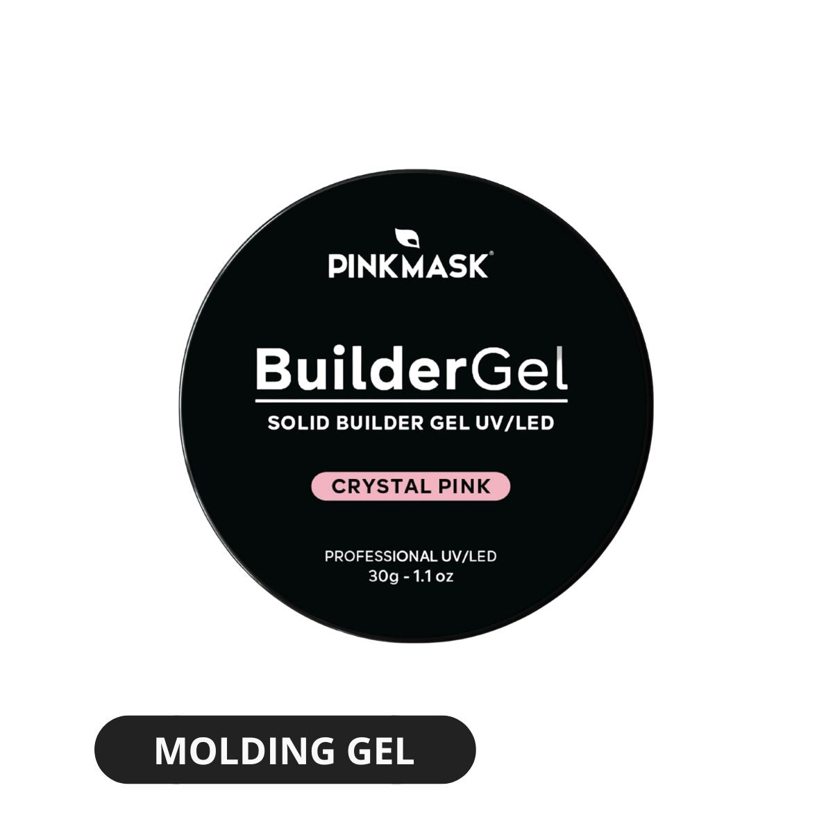 Solid Molding Gel - Crystal Pink