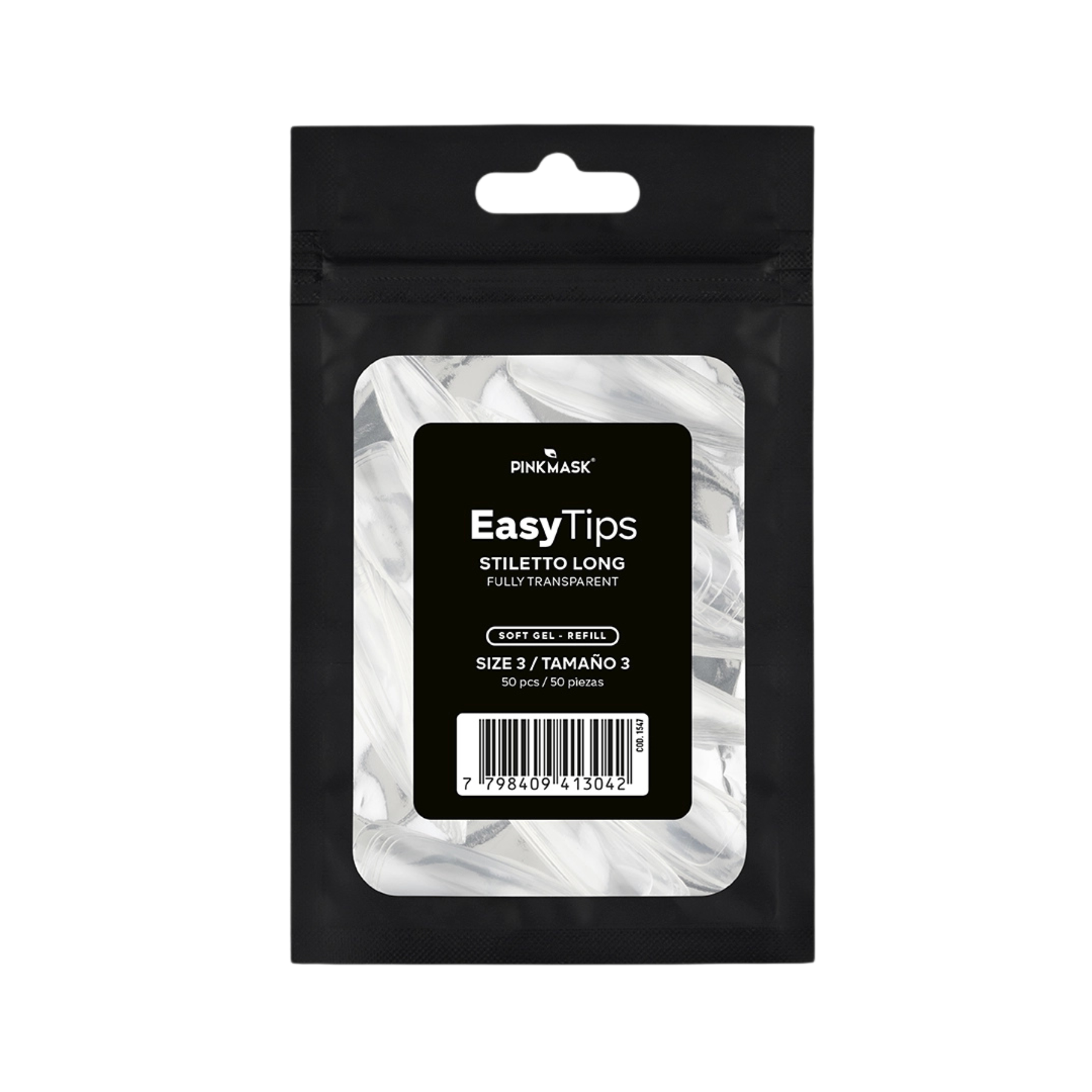Easy Tip - Stiletto Long - Refill
