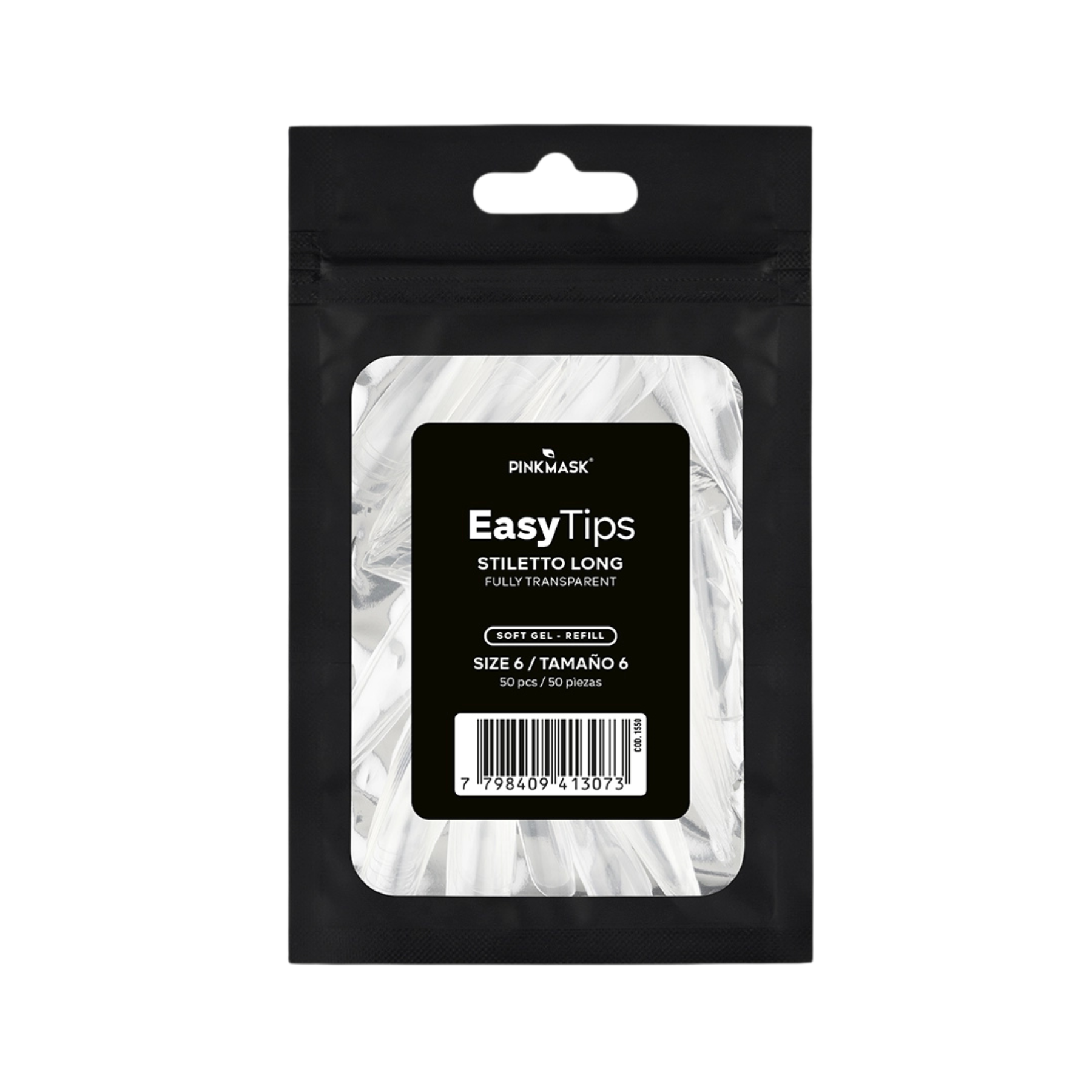 Easy Tip - Stiletto Long - Refill