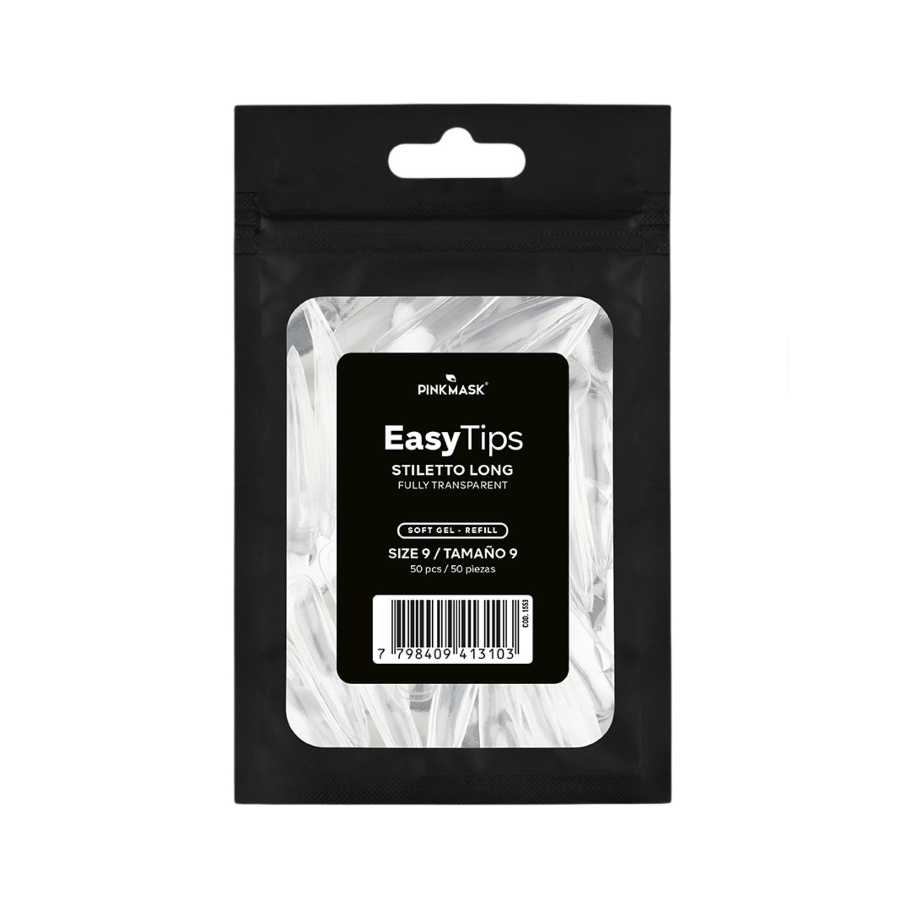 Easy Tip - Stiletto Long - Refill
