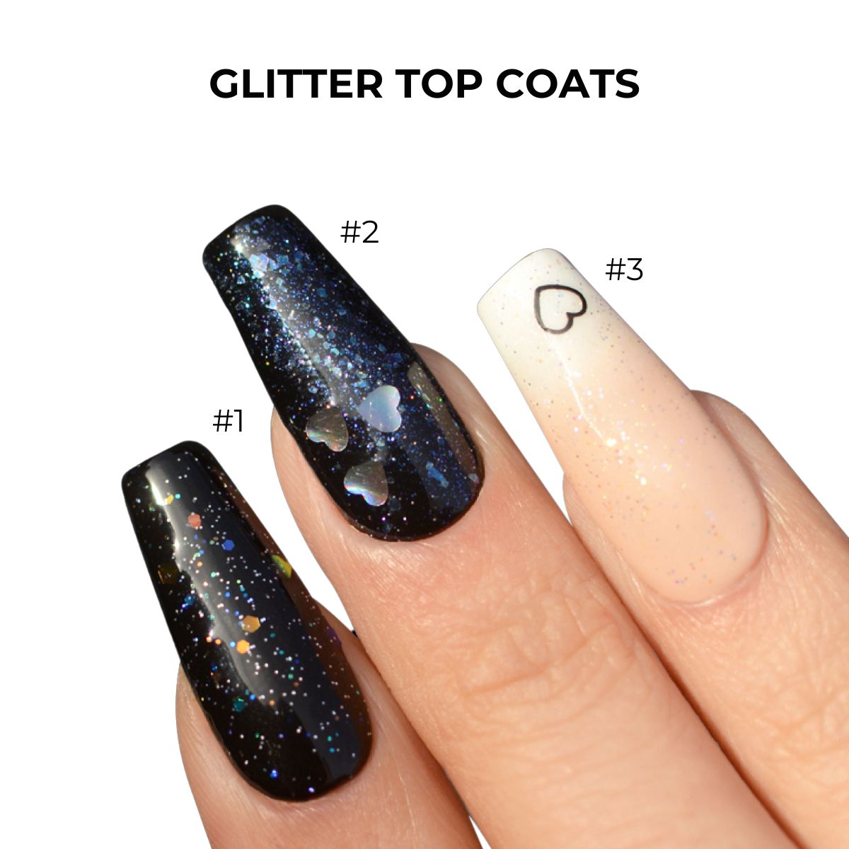 Top Coat - Glitter #3