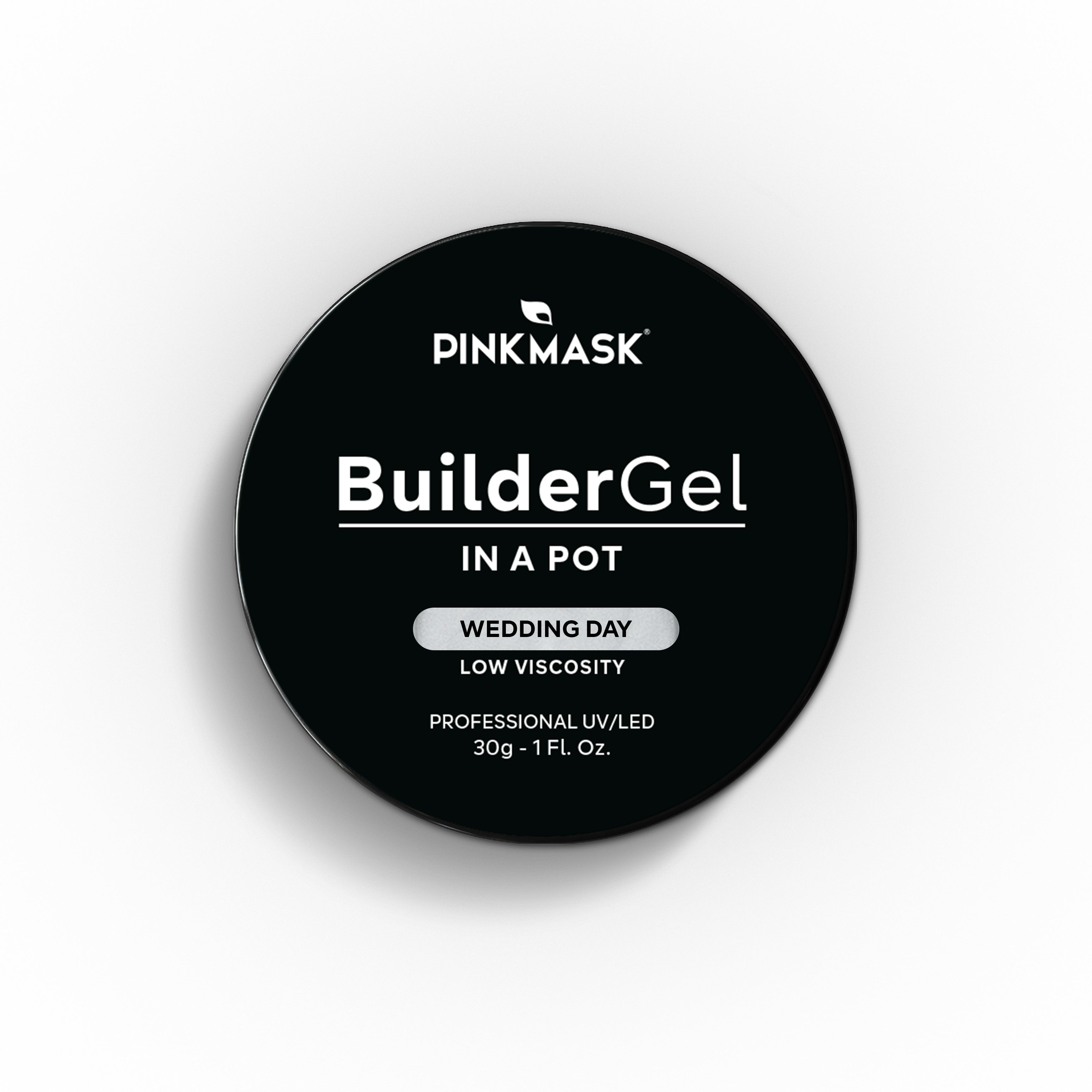 Builder Gel in a Pot Wedding Day