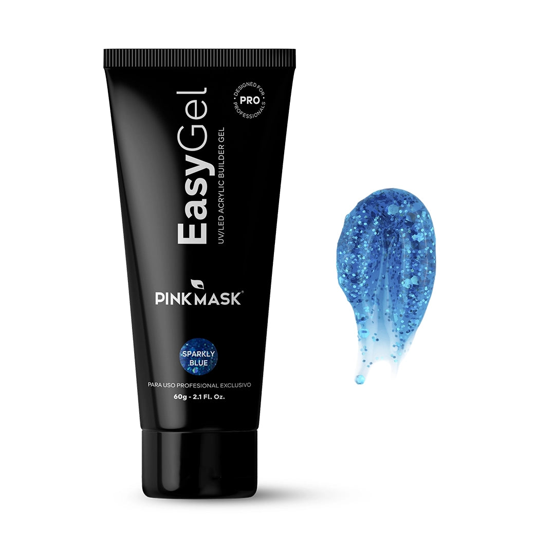 Easy Gel – Sparkly Blue - 2 oz