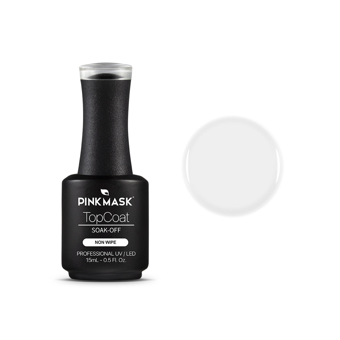 Extreme Shine Top Coat - Pink Mask - glossy finish and durability