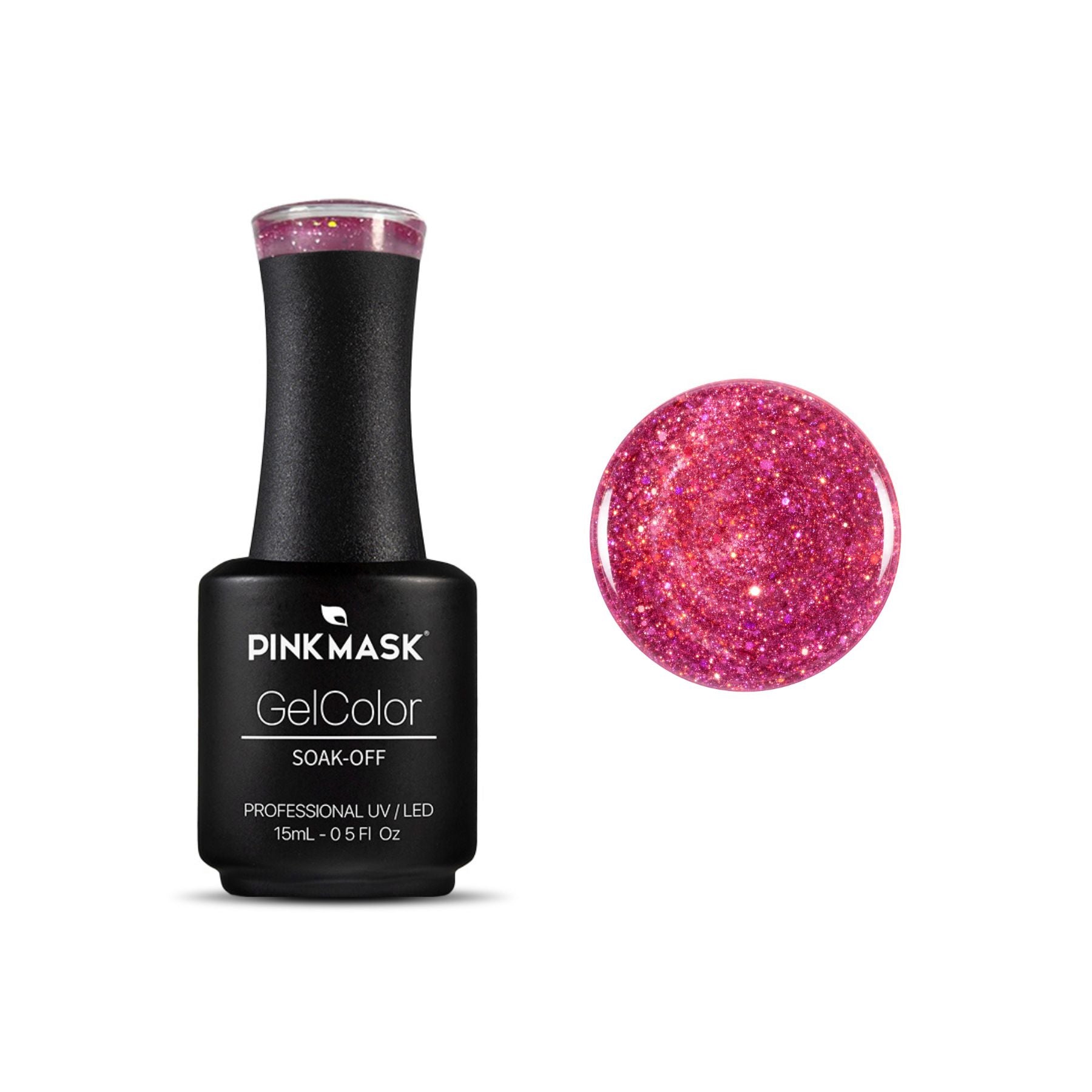 Gel Color - Color Base Coat - Raspberry - Col. Reflective Jelly