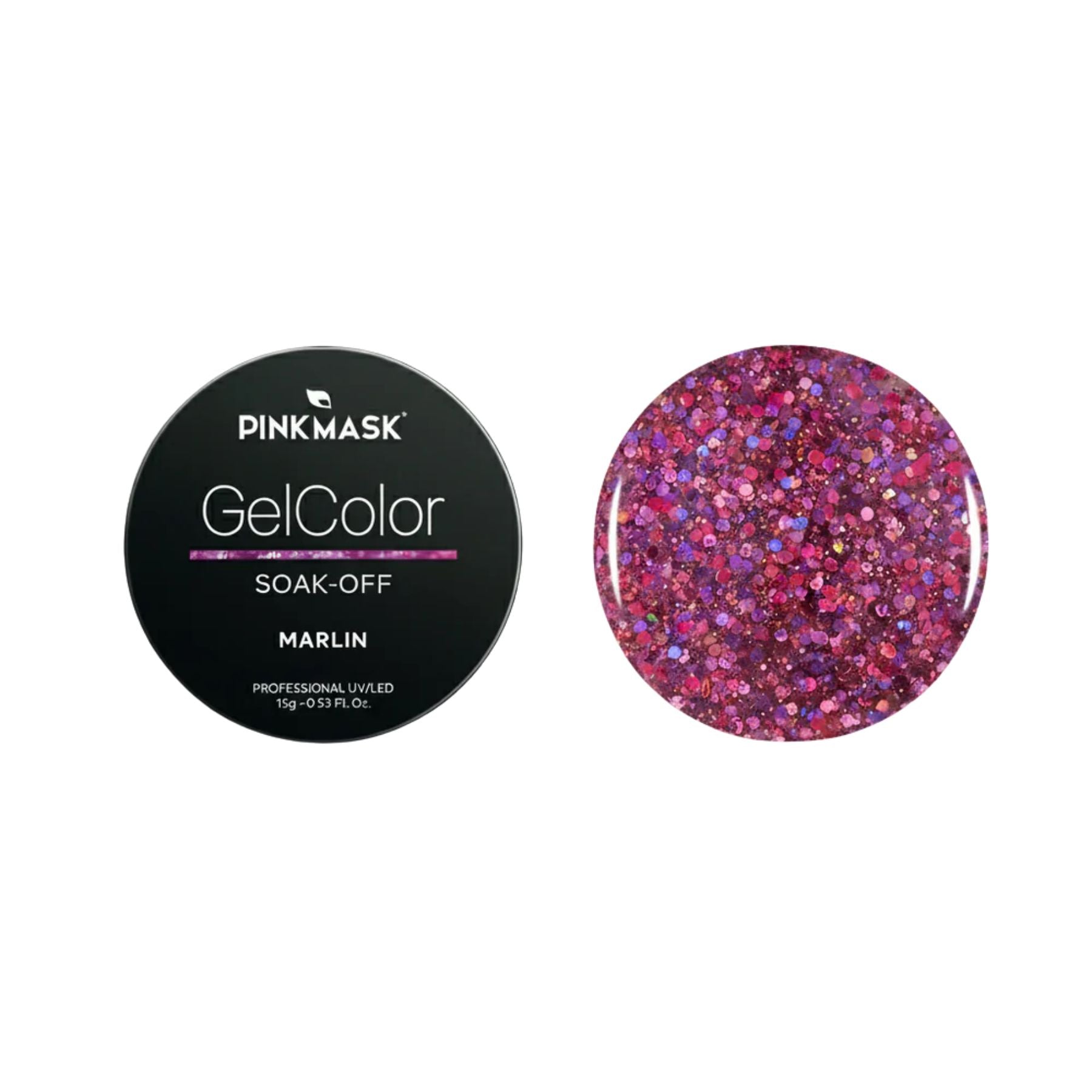 Glitter Gel Pot - Marlin - Col. UNDER THE SEA