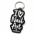 I Love Nail Art Keychain