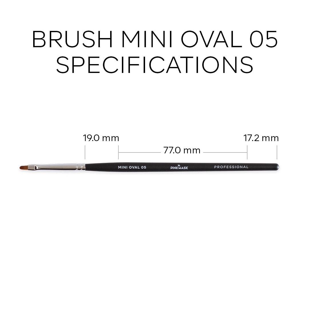 Brush Mini Oval 05