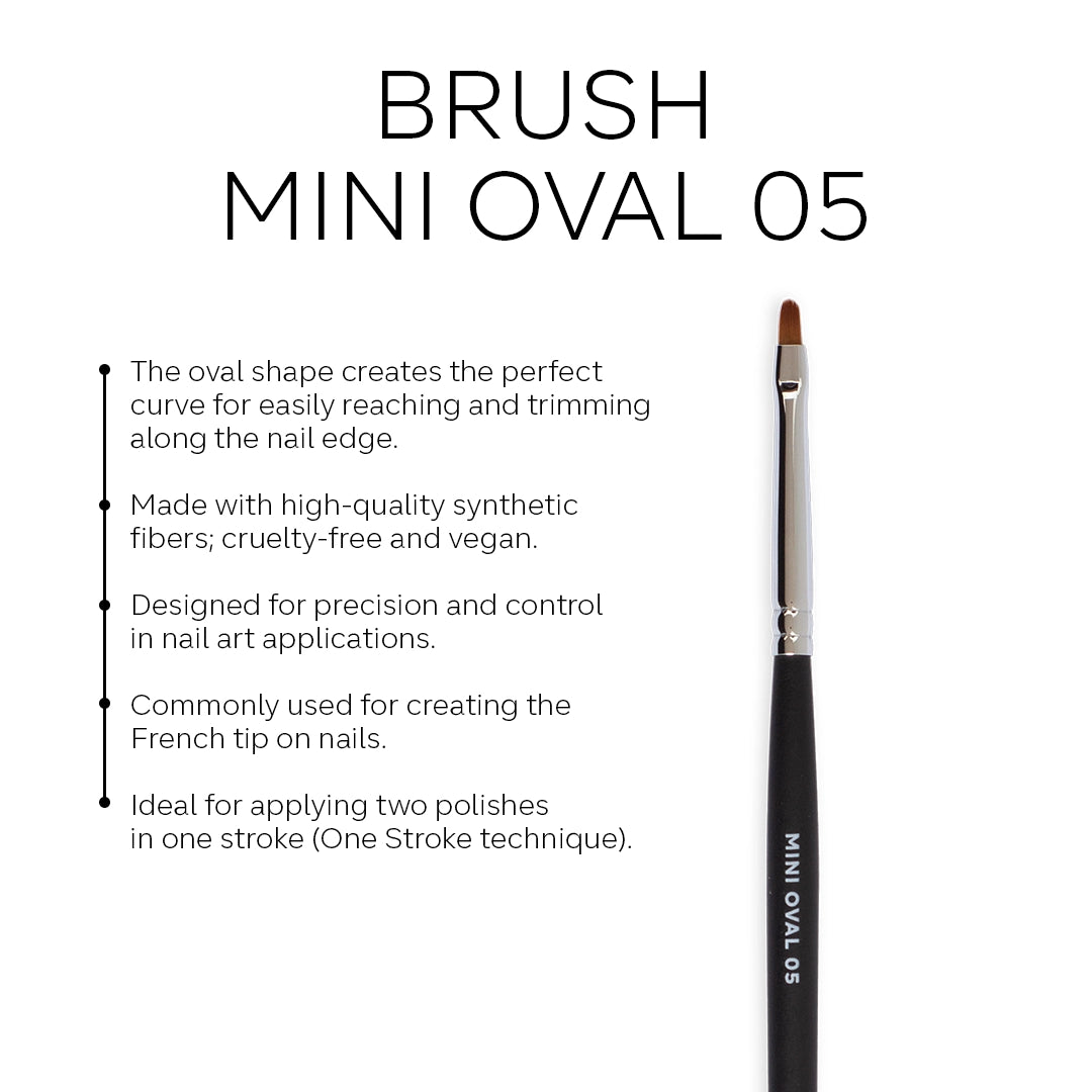 Brush Mini Oval 05