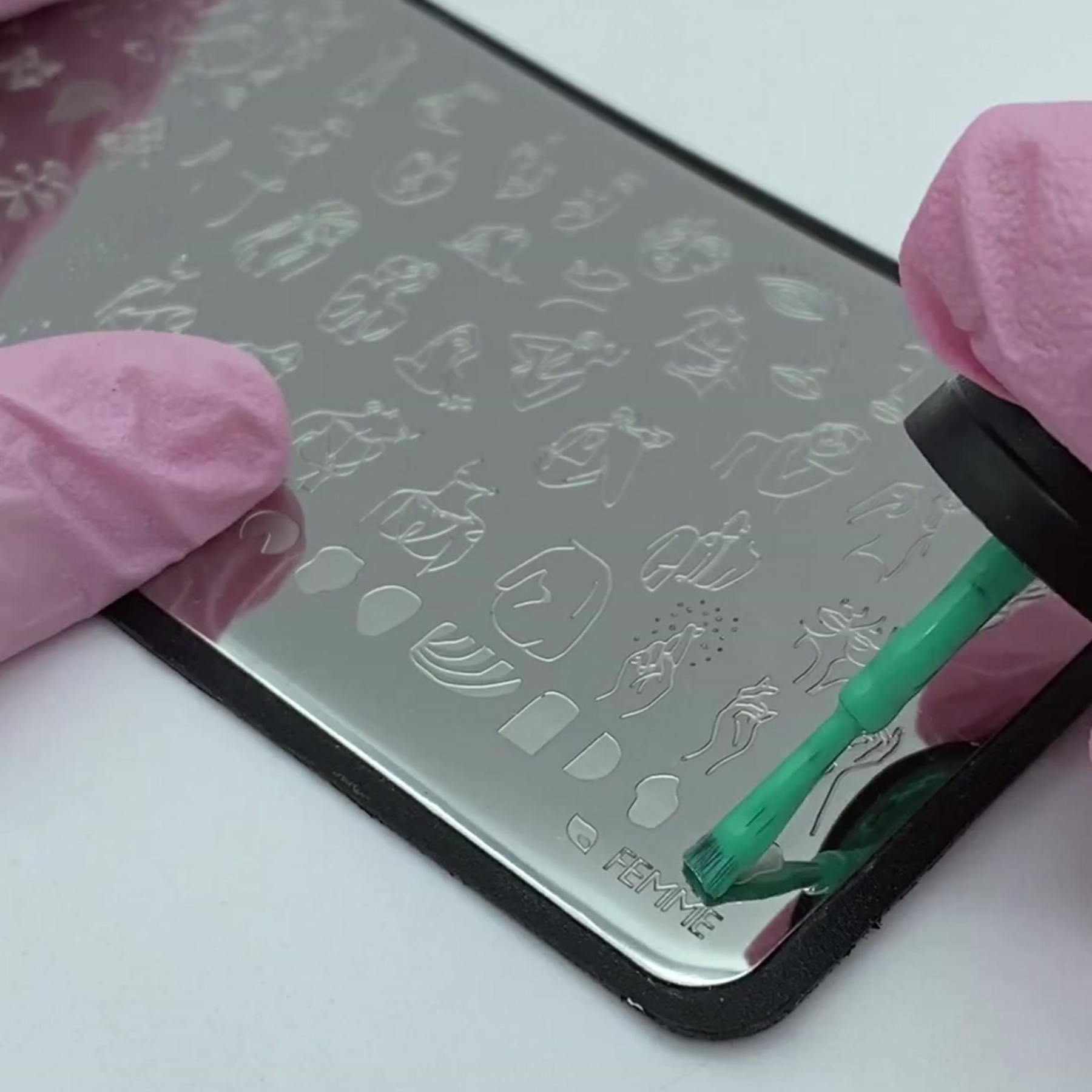 Stamping Plate: FEMME