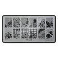 Stamping Plate: FLOWER GARDEN