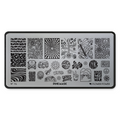 Stamping Plate - FLOWER POWER