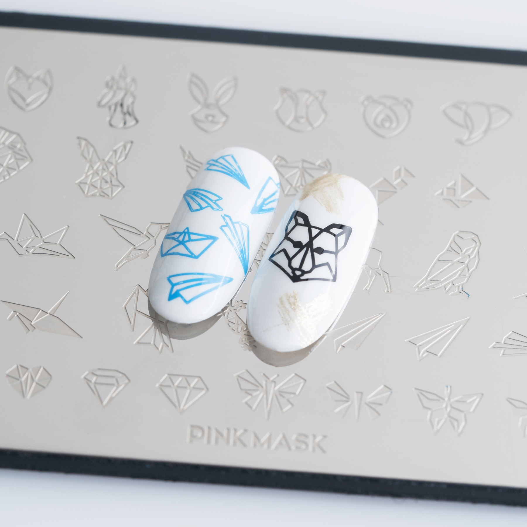 Stamping Plate: ORIGAMI