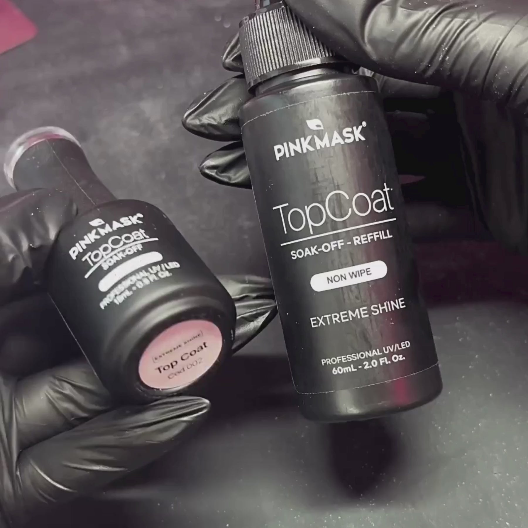 Refill Top Coat_For nails_ Pink Mask