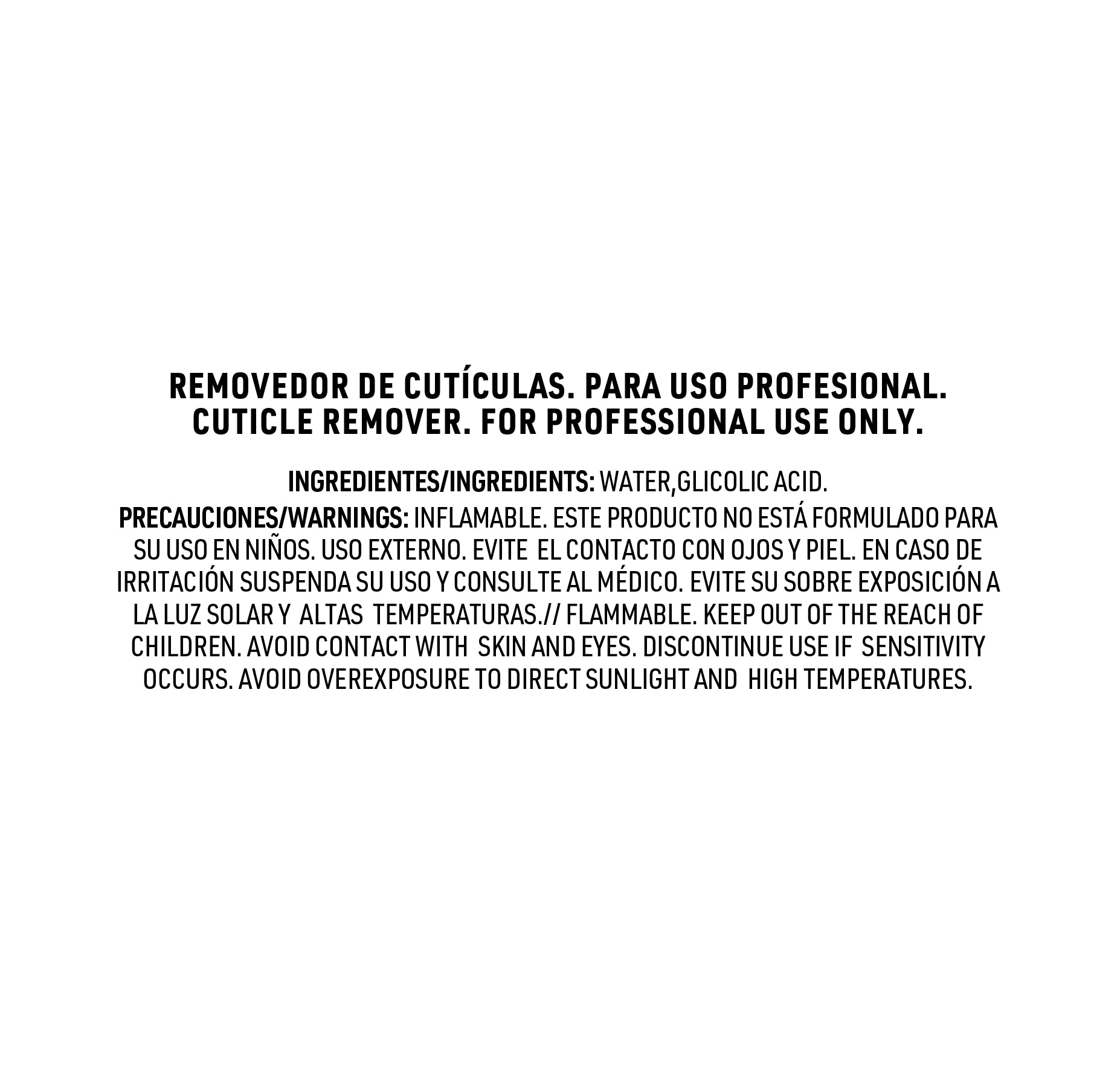 Cuticle Off Professional Cuticle Remover - Pink Mask - keratolytic cuticle softener for professional manicure and nail prep.