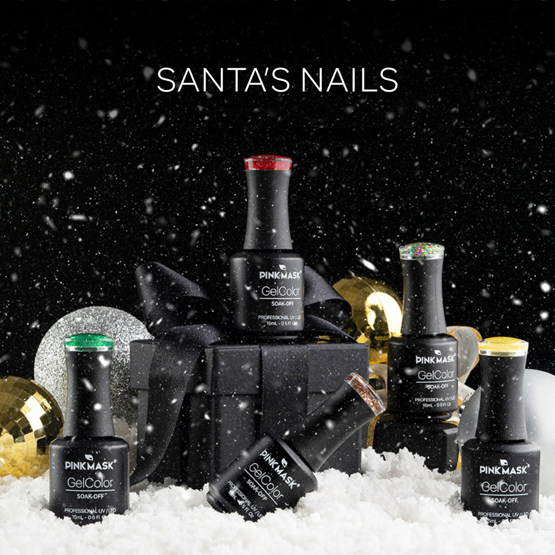 Santa’s Nails