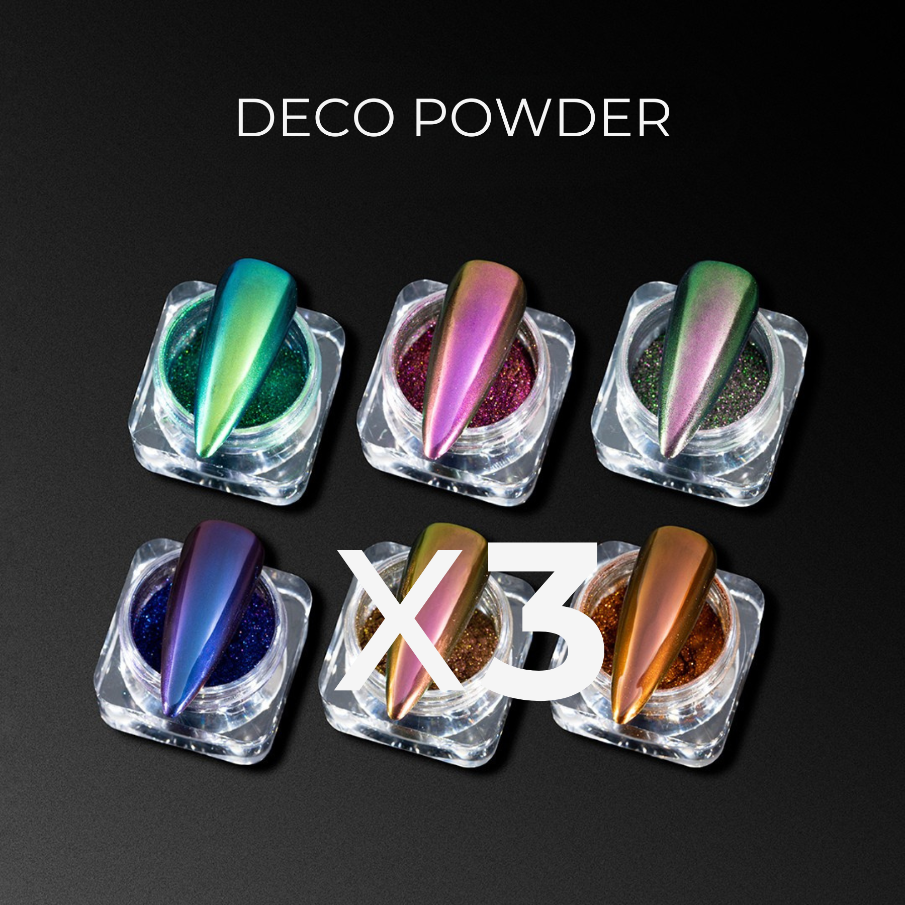 Deco Powders Bundle x3
