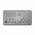 stamping nail - stamping nail art - stamping nail art gel polish - stamp nails - gel stamping nails - placa para stamping - placa metalica - kit stamping - stamping plate scraper - stamping nail art tool