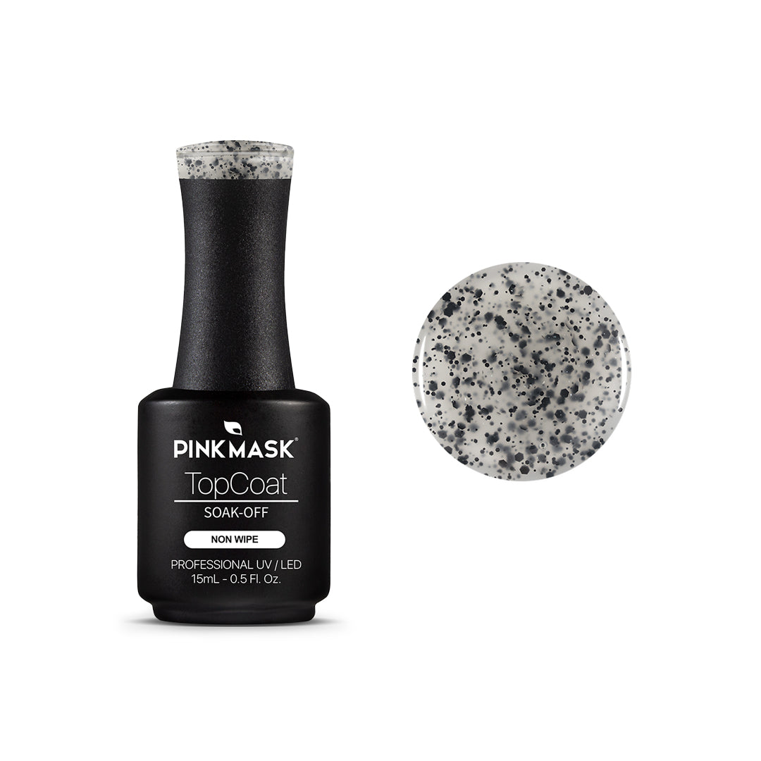 Top Coat - Gold Diamond Matte #3